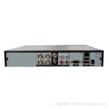 Security CCTV DVR with 4CH Video and 1CH Audio, Supports 1HDD Maximum 2TB, 12V DC/3A Power Supply